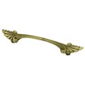 Grandoldgarden P73000H-AB-C 4.50 in. Antique Brass; Traditional Bow Pull - Pack Of 12 GR30136